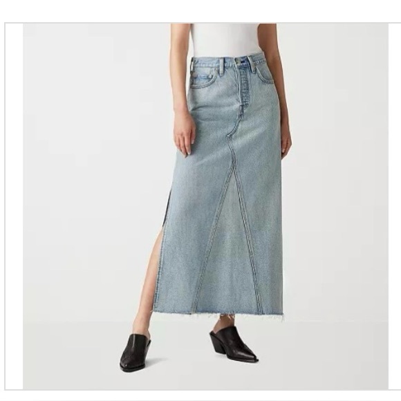 Levi's Dresses & Skirts - Levi's Light Blue Maxi Skirt